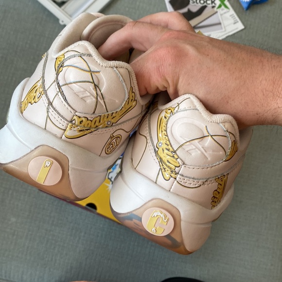 Reebok Question Low x Billionaire Boys Club “Name Chains” Size:9.5 EUC 🔥 - Picture 9 of 16